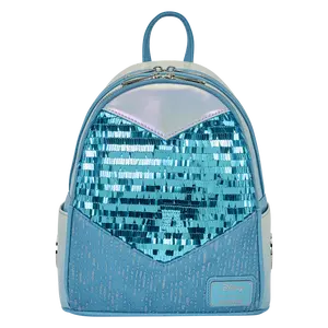 Frozen Princess Elsa Glitter Sequin Cosplay Mini Backpack