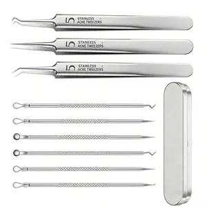 Blackhead Removal Tool Kit – Multi-Tool Facial Care Set for Nose, Chin and Face Cleaning (8PCS)