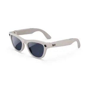 Ray-Ban Meta Skyler (Gen 1), Shiny Chalky Gray / Clear to Sapphire Transitions®, Standard