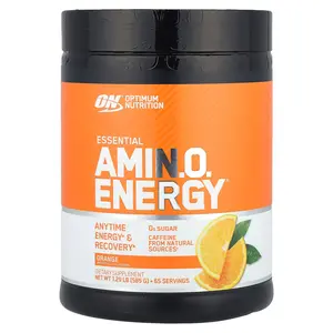 Optimum Nutrition Essential Amin.O. Energy®, Orange, 1.29 lb (585 g)