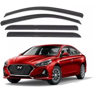 Smoke Window Sun Vent Visor Rain Guards Deflectors for Hyundai Sonata 2015-2019