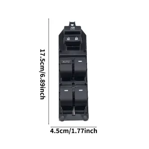 OE:84820-02400,Toyota Corolla, Camry, Wisp Compatible Automotive Glass Switch Assembly, Upgrade Full Key Control Unit, Replacement Car Vehicle Accessories