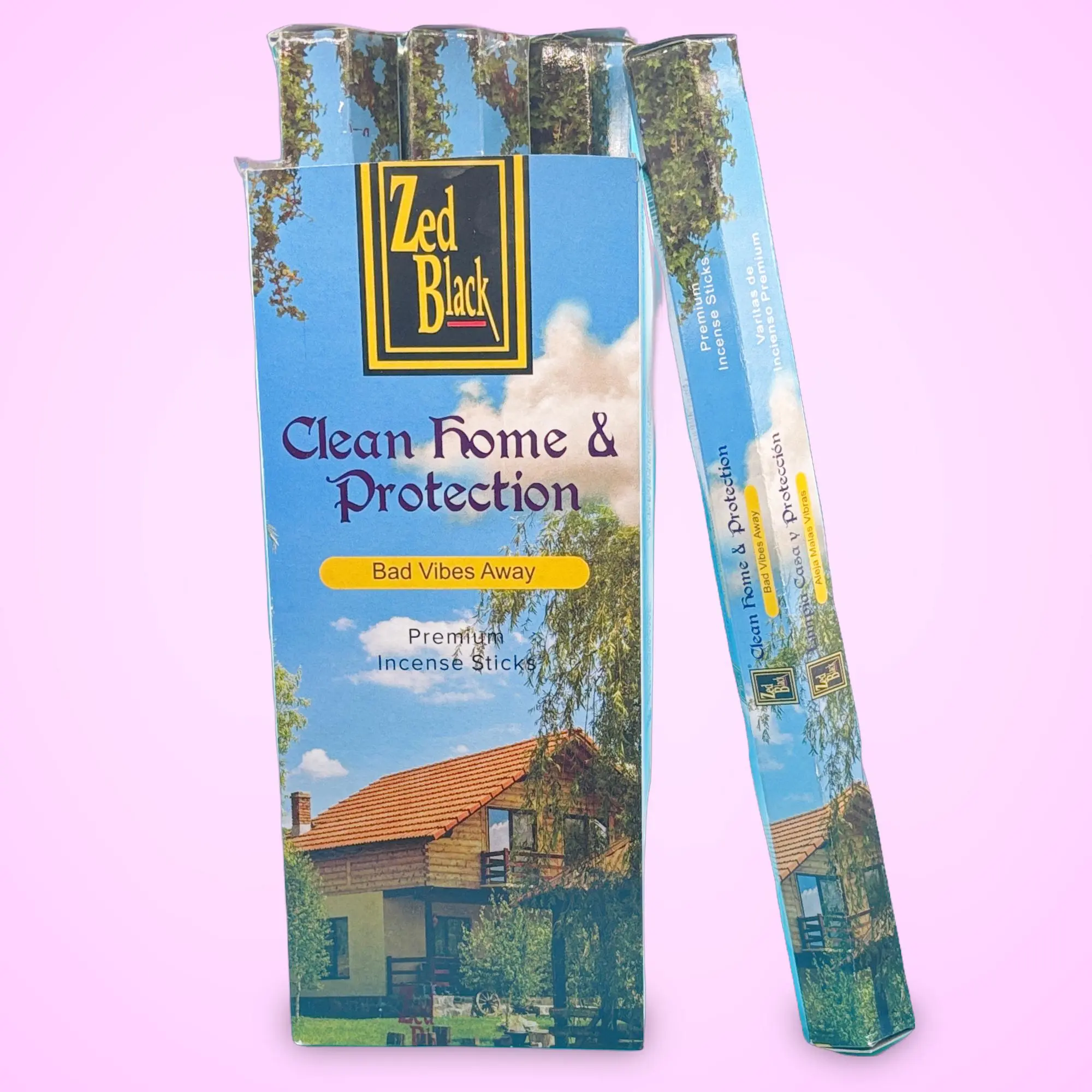 Home & Protection Incense Sticks, Aromatherapy Home Fragrances for Fresh Living Spaces