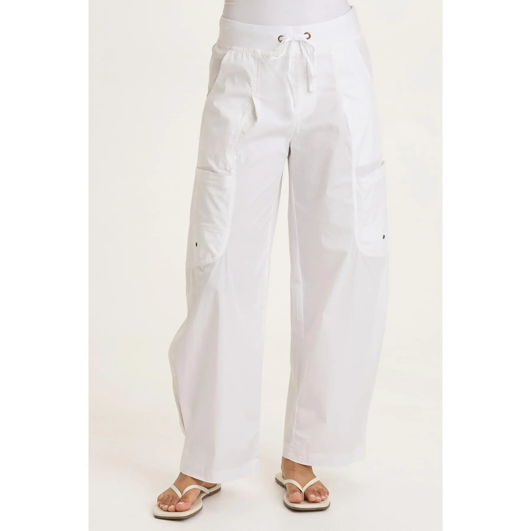 Pender Poplin Barrel Pant