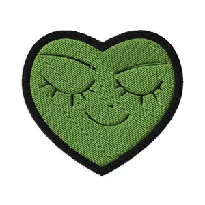 Pear Bear Embroidery Patch