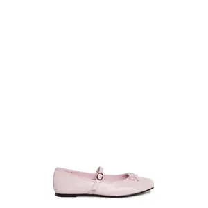 Woven Love Ballet Flats - Pink