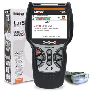 INNOVA 5510 OBD2 Scanner - ABS/SRS Read, TPMS, ABS, EPB, and Caliper Service Automotive Car Vehicle