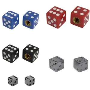 Inner Tube bicycle Valve Caps Dice