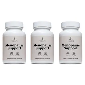 Yuzucare Menopause Support Supplement for Women (3-Pack) - All-Natural, Non-GMO Menopause Relief For Hot Flashes, Night Sweats - 180 Capsules