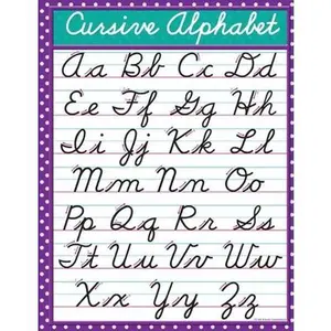 Cursive Alphabet: Cursive Handwriting Workbook for Kids and teen: Beginning Cursive helps children learn the basics of cursive writing in the most enj -- Mike Stewart, Paperback
