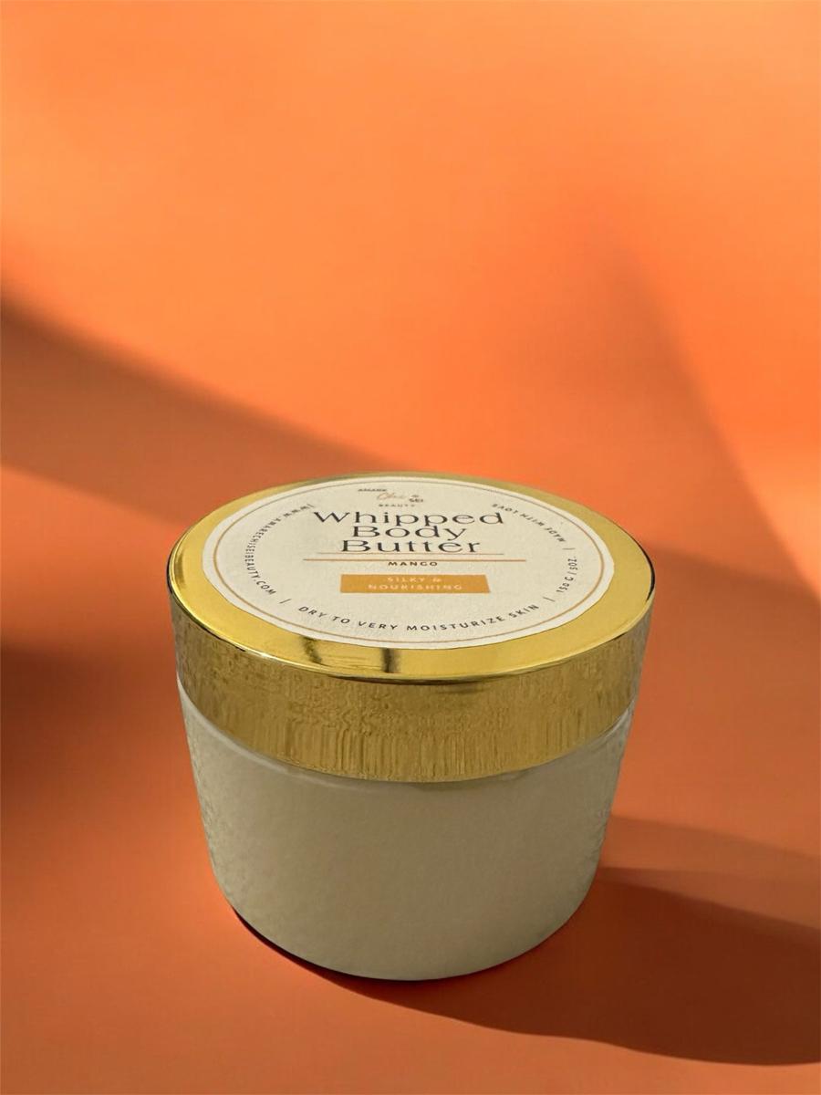 Whipped Body Butter Mango - 100g - Skincare Product for Comfort - Ideal for Daily Use
