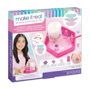 Make It Real Flameless Candle Zen Garden