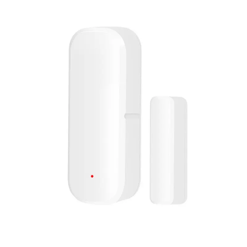 Tuya Smart Wireless Door & Window Sensor, 25 x 70 mm, Wi-Fi & Zigbee Dual Wireless Flexibility, Alexa-Compatible, Security Alarm for Apartments, Smart Scene Linkage Device