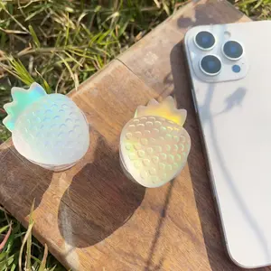 Laser Strawberry Phone Stand, Simple Design, Sweet Cool Style, Versatile Phone Accessory, Perfect Gift for Friends and Colleagues, Universal Phone Holder