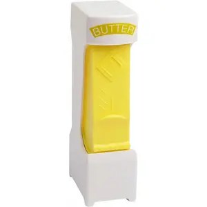 1 Pack Butter Slicer Cutter Dispenser, Stainless Steel Blade Simple One Click Spreader Tool for Storing, Cutting Individual Pats & Sticks of Cold Cheese, Suitable for Quickly Making Breakfast, Dinner, Bread, Cake