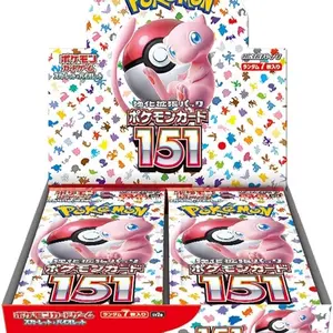 Pokemon scarlet and violet 151 Japanese 3 d