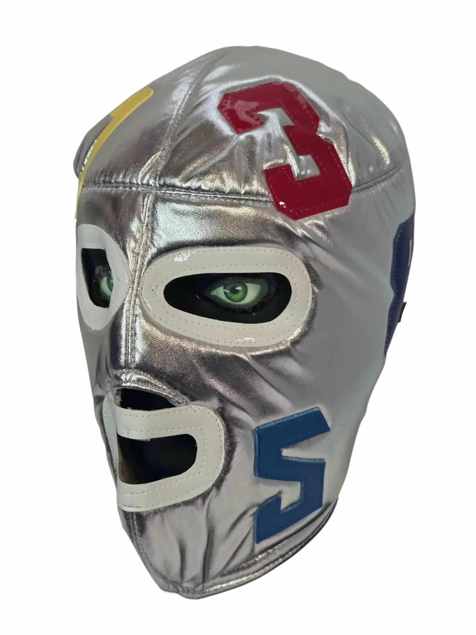 Wrestling Authentic Look Nylon Mathematician Wrestling Mask - Adult Size, Party Accessories, Wrestling Wear for Adult Themed Events, Comfortable, Costume Mask