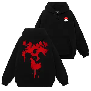 7[Uchiha Fashion] Limited Uchiha Itachi x Sasuke - Naruto Shippuden #47 Hoodie T-Shirt Sweatshirt, Retro Vintage Unisex Graphic 90s Cotton, Gift For Wibu, Anime Manga Y2K Streetwear