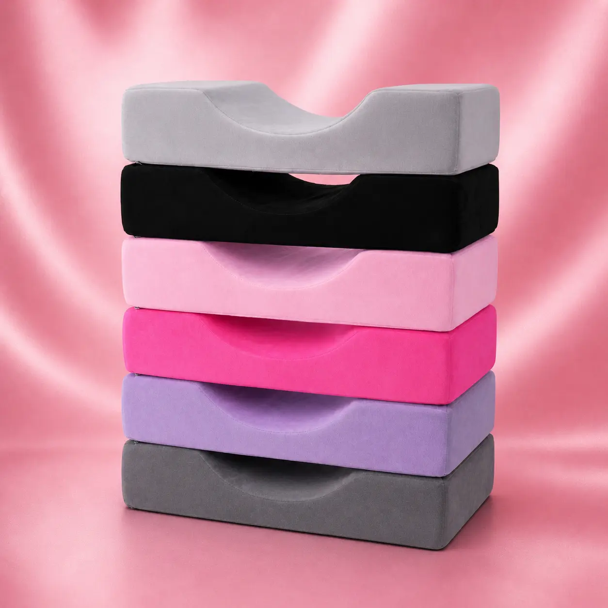 Velvet Neck Eyelash Extension Lash Pillows