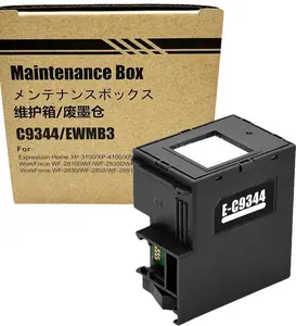Maintenance Box E-C9344 for Epson XP3100 XP4100 WF2830 WF2850 EWMB3 C9344 Series C9344 Waste Ink Tank Pad Easy Installation Reliable Performance