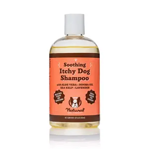 Hypoallergenic Itchy Dog Shampoo for Recurring Skin Irritations by Natural Dog Company - 12 oz