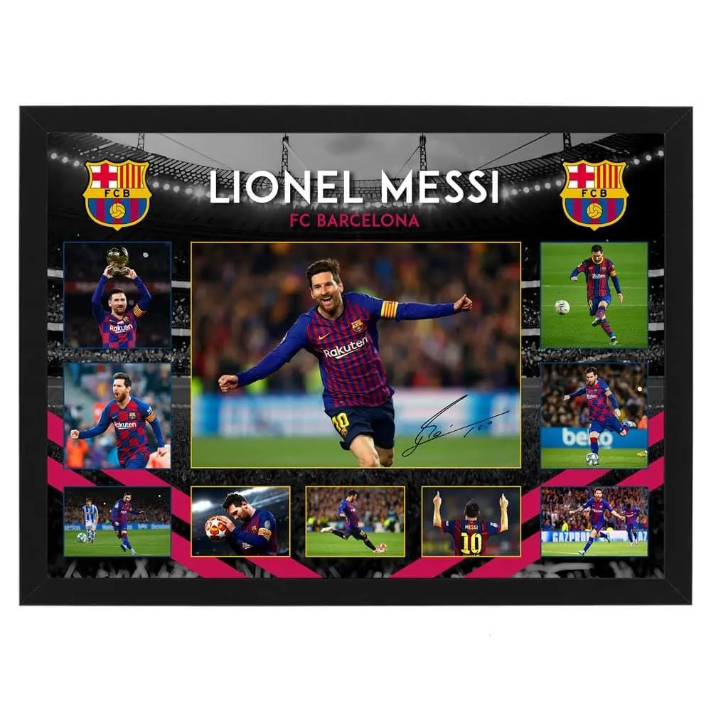 Lionel Messi Fc Barcelona  Large Photo Collage Poster, Best Gift For Fans ( Unframed - Print Only )