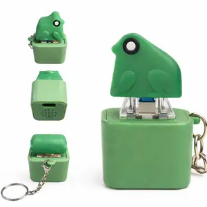 Cute Frog Fidget Button  | Mechanical Switch Keychain with Funny Sound
