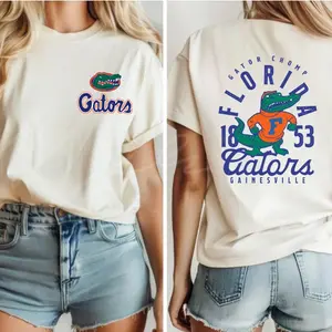 [Sale off 54%] Custom College Graphic Mascot Overlay All Team 2 Side Sand T-shirt, Vintage Graphic Tee, Sport Fan Gift Shirt, Men's Oversized Athletic T-shirt, College T-shirt, Men's Regular Fit Graphic T-shirt, Footbal T-shirt JU3