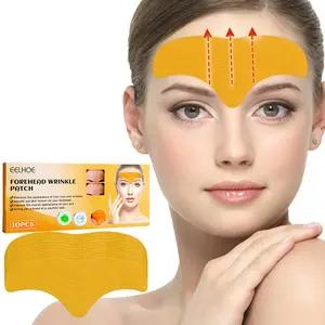 1 box/10pcs Collagen Moisturizing Forehead Patch, Hydrating Facial Lift Sticker for Women, Skin Care Products