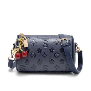 IVKMIVK Women's Crossbody Bag Casual Commuter Organizer Ladies' Mobile Phone & Card Holder Stylish Daily Use Accessory with Unique Floral Pattern Leather Satchel Double Zipper Purse shoulder bags shoulder bag crossbody bags