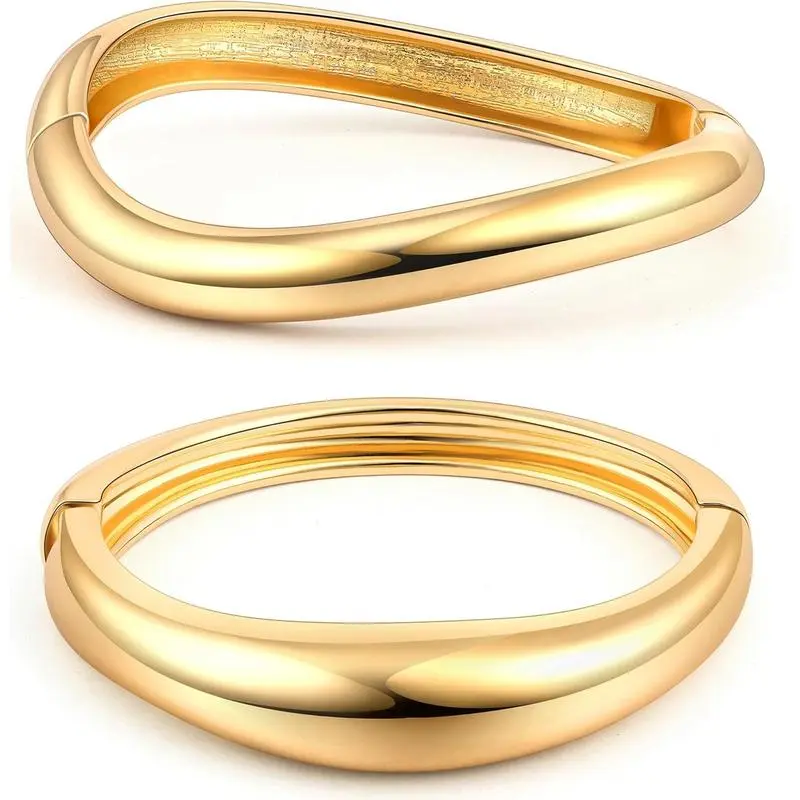 2 PCS Gold Bangle