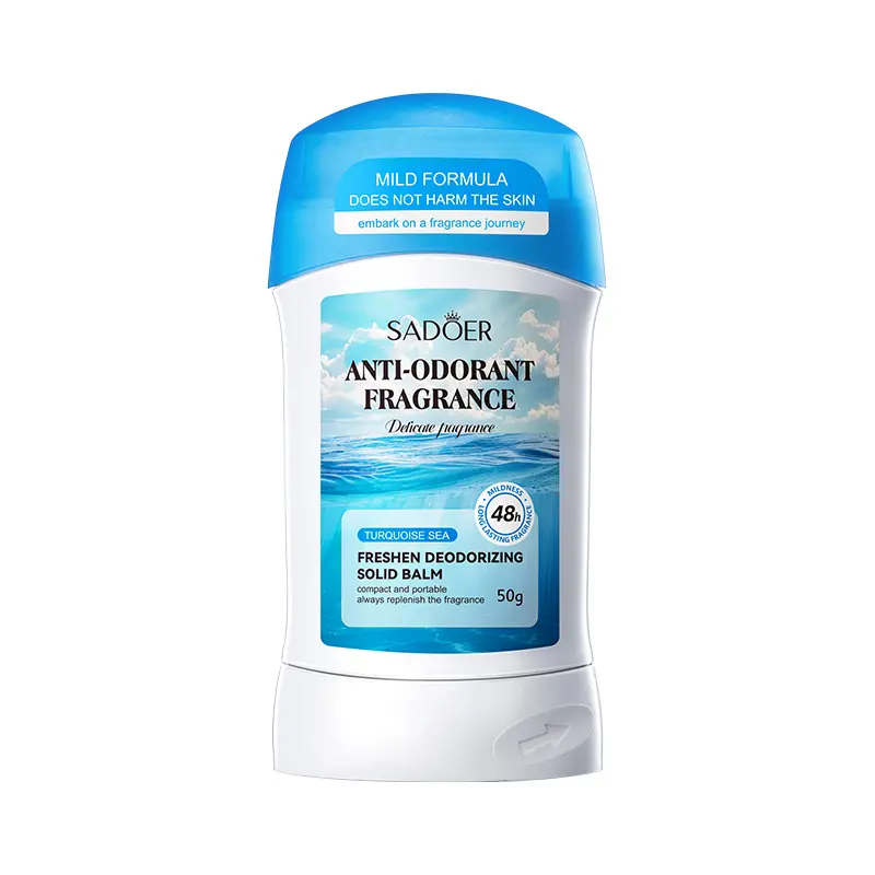 Solid Deodorant Stick with Smooth, Moisturizing Anti-Odor Formula, Portable Daily Body Care for Female Underarms, Hydrating