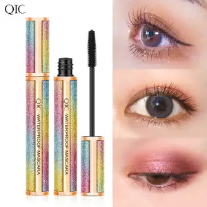 QIC Starry Sky 4D Lengthening Mascara Dense Curling Waterproof Sweatproof Smudge-proof Internet Celebrity Style Makeup Wholesale