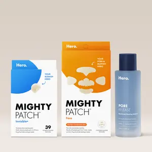 Hero Mighty Patch Invisible+, Mighty Patch Face, Pore Release Bundle