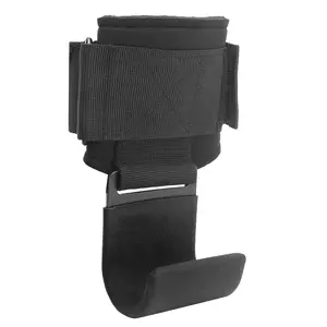 Wrist Hook with Hook Weightlifting Wristband for Gym Training (Black row hook),Combination fitness supplies  Three-Speed Forearm Trainer Silicone Grip Strengthener with Finger Ring Non-Slip   Hooks  and Wrist Wraps Bundle Lifting Straps