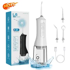 Wireless Water Flosser Oral Irrigator  Flosser  Comes with 4 nozzles IPX7 waterproof rating  ideal for orthodontic treatment with braces and daily oral care