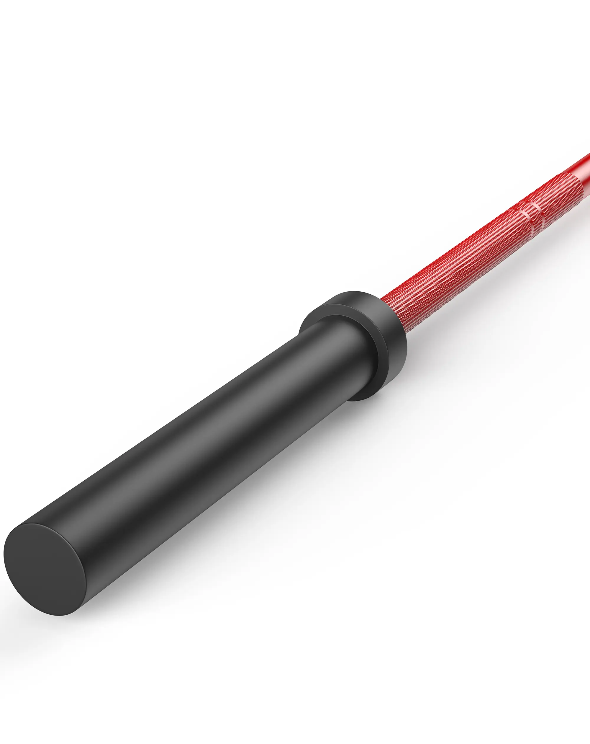 Garvee International Games Weightlifting Barbell 7ft 45 lb - Hard Chrome Finish - 28mm Grip, Needle Bearings - 1000-1500 lb Load - Fits 2 in Plates for Squat, Deadlift, Bench Press