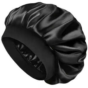 Silk Cap for Hair Loss Prevention, Non-Slip Design, Overnight Hair Care, Suitable for All Hair Types, Ideal for Post-Surgery Use