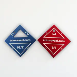 1/4" & 3/16 Trim Reveal Tool pack of 2 - Molding Spacer/Reveal for Doors and Windows - fast shipping from California