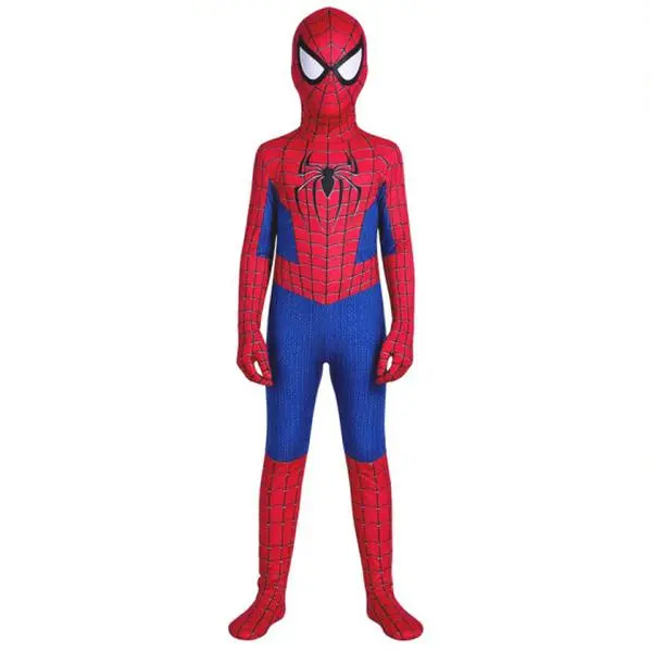 Marvel Spider‑Man 4 Brand New Day Suit, Superhero Cosplay Jumpsuit Costume, Full‑Body Zentai Outfit for Halloween Party Role‑Play