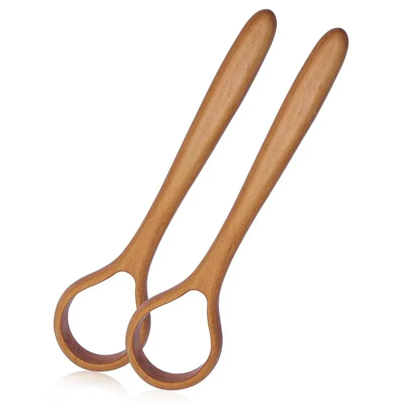 Danish Dough Whisk - 13In Bread Making Tools with Wooden Handle - Baking Whisks for Sourdough, Dough Pizza and More 2pcs