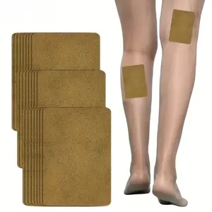 Self-heating ginger patch, mugwort and turmeric extract warming patch, self-heating patch, breathable non-woven fabric, refreshing ginger warmth, suitable for all light beige types.