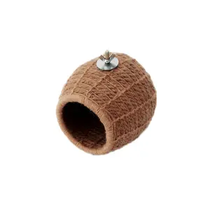 Parakeet Nest Parrot Breeding Bed Hemp Rope Hatching Box for Finch Canary