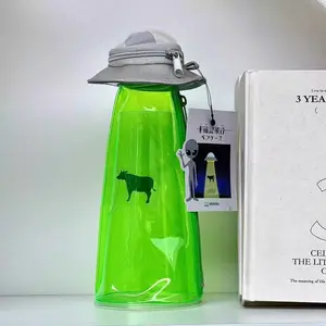 Abstract UFO Pencil Bag Doll Storage Funny Fun Abstract Technology Pencil Bag Student Transparent Stationery Bag