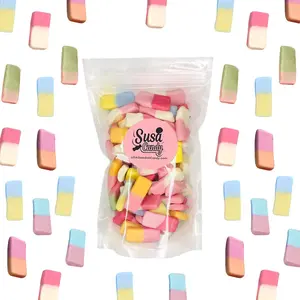 Susa Candy Smarties Squashes Drum Sticks Sweet Sour Mix 1 lb Snack Bonbon Strawberry Cherry Chewy Vegan Friendly Gluten Free