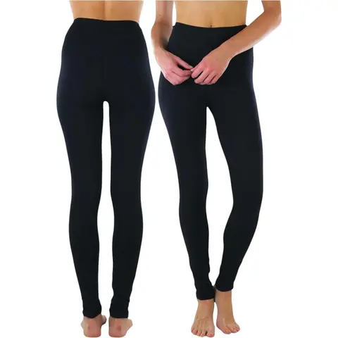 Women's Single High-Waisted Breathable Cotton-Spandex Leggings