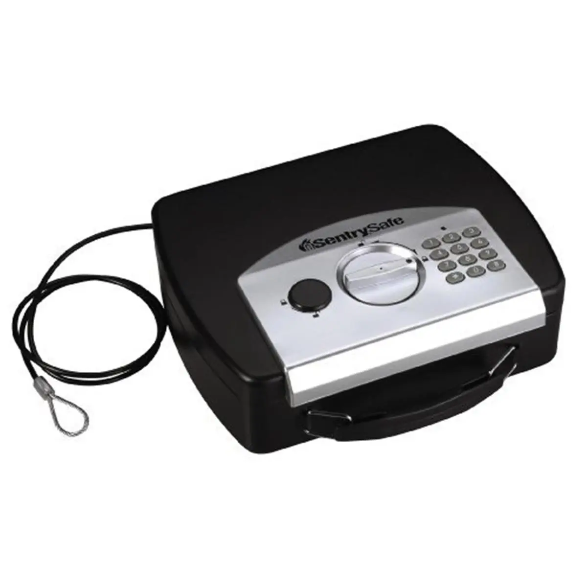 SentrySafe Compact Electronic Steel Safe Box - Digital Lock Safe with Electronic Lock, Programmable Code, Made to Order, Anti-Theft, Portable for Home Office Use, Anti Theft Safes