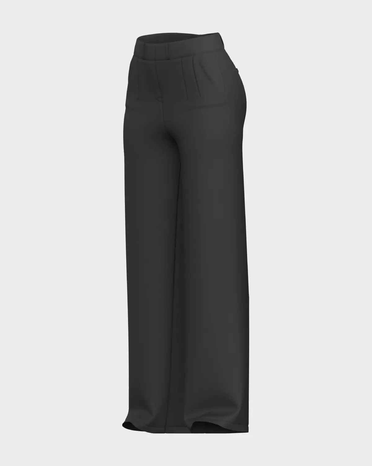Womens Tailored Pants - Black