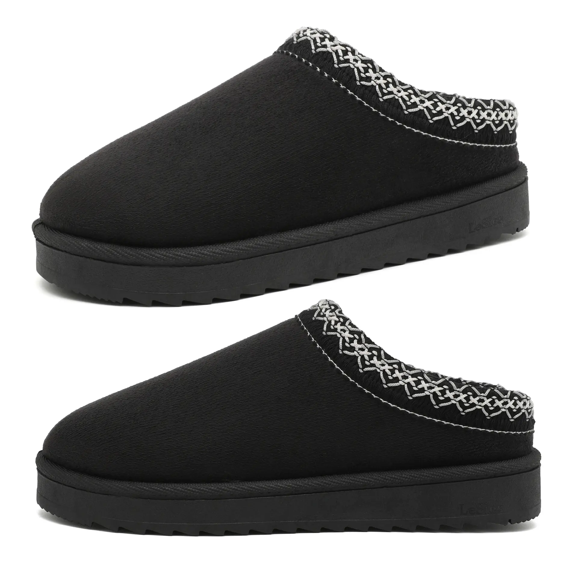 Women's Slippers Platform Mini Boots Short Ankle Boot Fleece Lined Sneakers House Slippers Anti-Slip Boot For Outdoor Springfresh