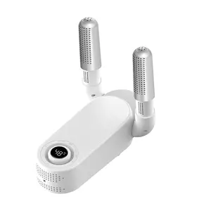 Deodorizing Shoe Dryer, Laundry Dryer Rapid Boot & Sneaker Dryer with Intelligent Timing, Auto-Off Timer, Foldable Design, Smart Panel, Low Noise, 360° Airflow for Work Boots, Shoes, and Slippers Quick Drying for Shoes, Gloves, Hats, Socks, Ski Boots